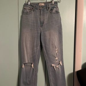 Abercrombie Ankle Straight Jeans